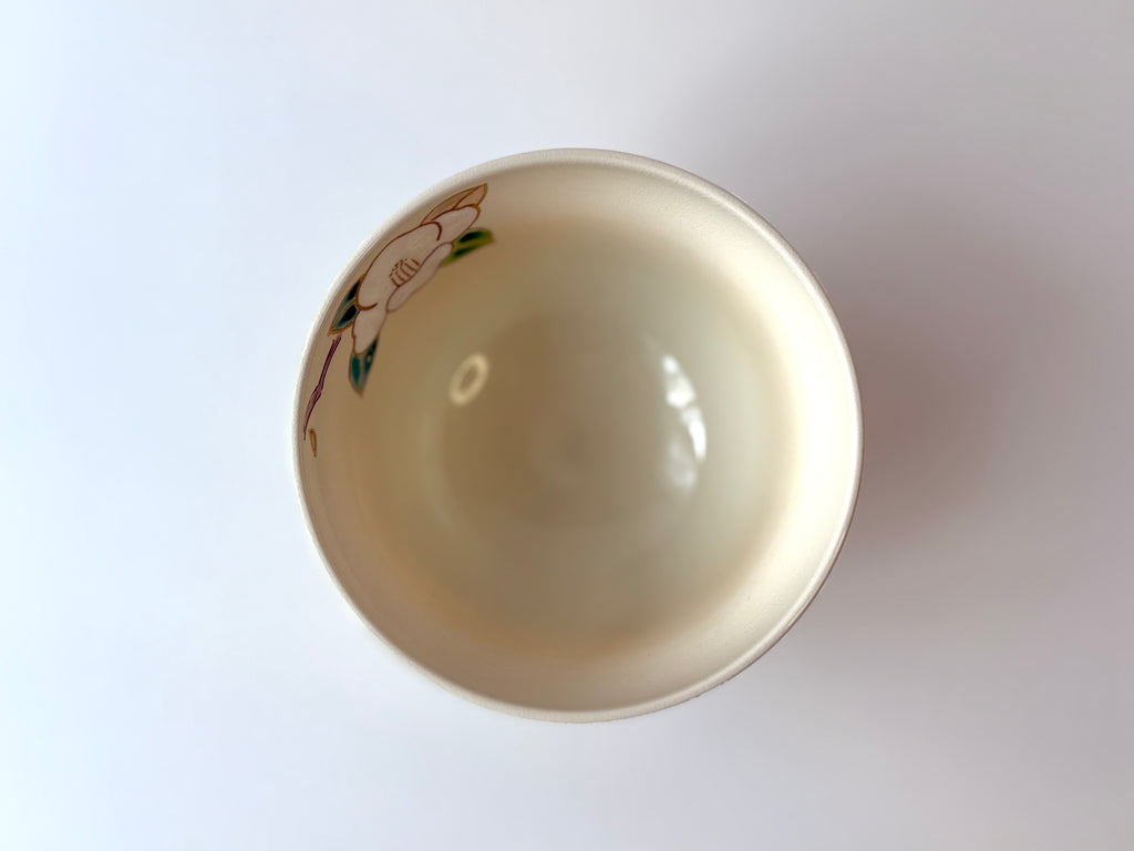 KAN-TSUBAKI Matcha Bowl | 寒椿抹茶椀　- by Yuhei Nakamura