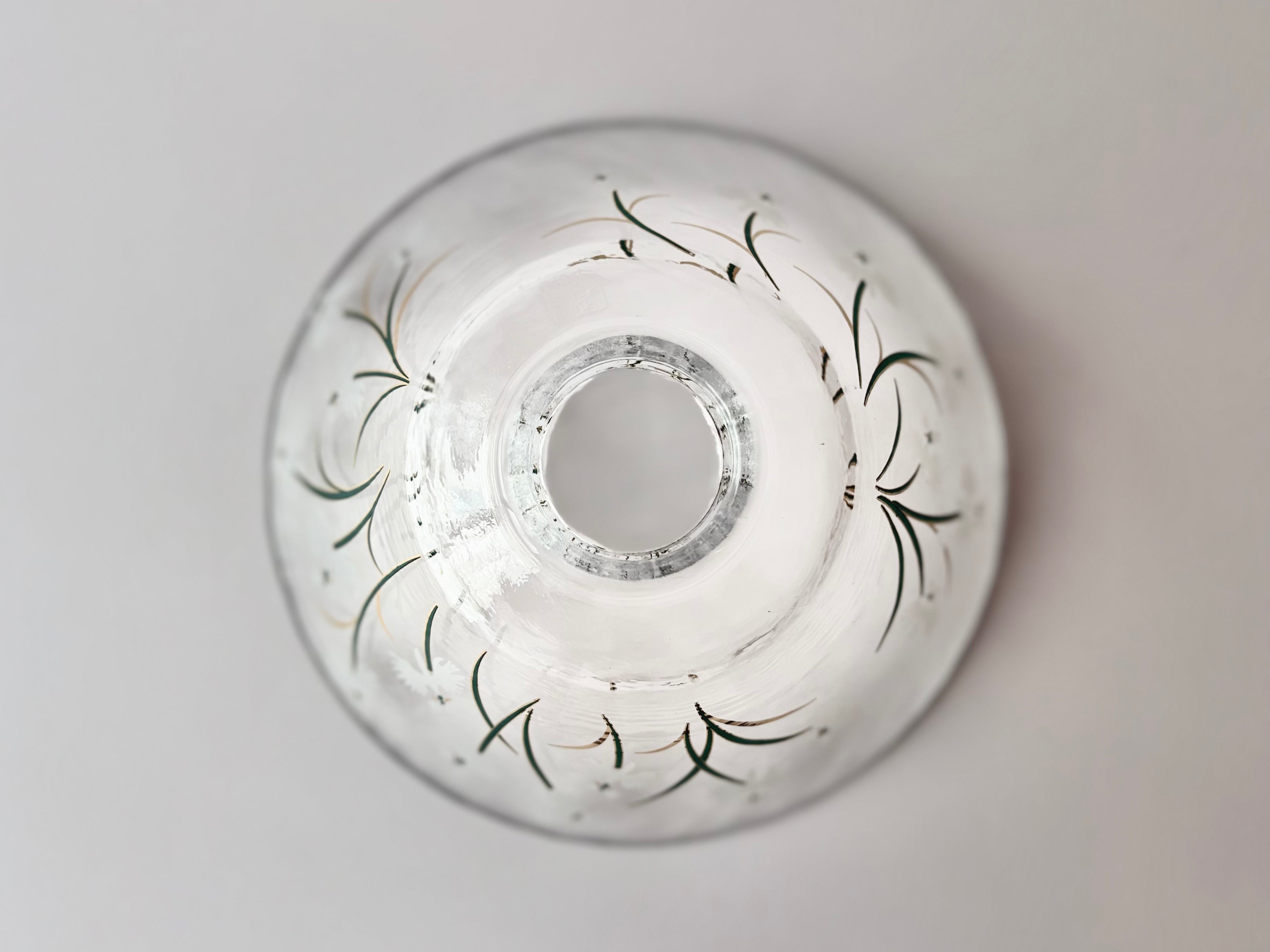 AGISO Glass HIRA Chawan | ガラス平茶碗 -by Taeburo Azuma