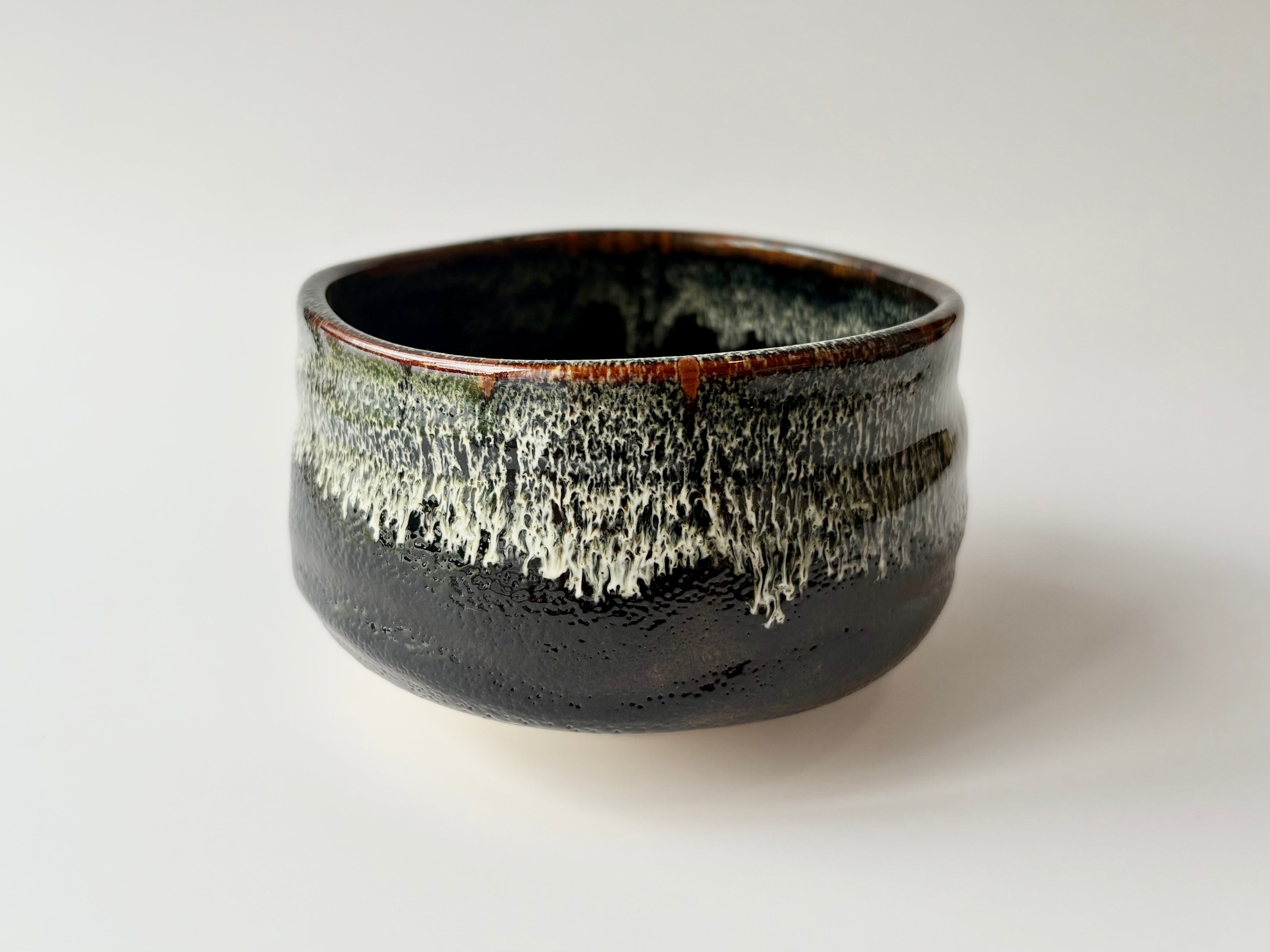 TENMOKU NAGASHI Chawan | 抹茶碗天目流し